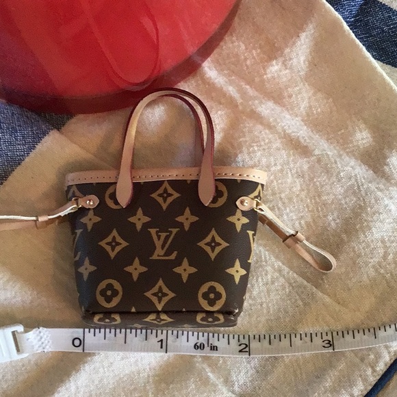 Adorable! Labubu Doll LV Neverfull Purse Charm Toy Accessory - Picture 4 of 6